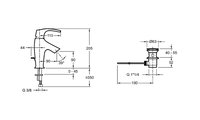 Смеситель для раковины Jacob Delafon Symbol E72680-CP