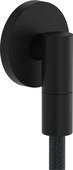 Шланговое подсоединение Hansgrohe FixFit Fine S, с клапаном обратного тока, матовый чёрный 28882670