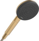 Ручной душ Hansgrohe Alive Select S 125 3jet, шлифованная бронза 24500140