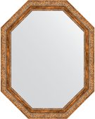 Зеркало Evoform Polygon 750x950 в багетной раме 85мм, виньетка античная бронза BY 7156