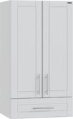 Шкаф Санта Дублин 480x900x300, подвесной, 1 ящик, белый 423002