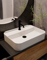 Смеситель для раковины AQUAme Siena, чёрный матовый AQM6210MB