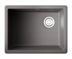Кухонная мойка Omoikiri Kata 56-U/I Side GR, Artgranit, со смещённым сливом, leningrad grey 4997585