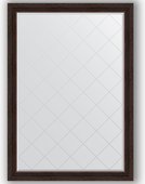 Зеркало Evoform Exclusive-G 1340x1890 с гравировкой, в багетной раме 99мм, тёмный прованс BY 4506