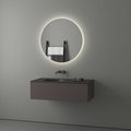 Зеркало Evoform Ledshine d80, LED-подсветка, нейтральный белый свет, без выключателя BY 2545