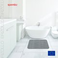 Коврик для ванной Spirella Brizzolo 55x65см, акрил, серый 1016793