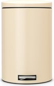 Мусорный бак с педалью Brabantia, 20л, MotionControl, миндальный 478284