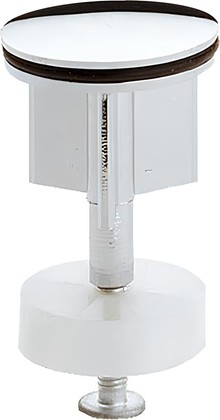 Пробка для сливного гарнитура Remer, хром 95TA114