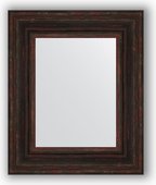 Зеркало Evoform Definite 490x590 в багетной раме 99мм, тёмный прованс BY 3030
