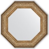 Зеркало Evoform Octagon 706x706 в багетной раме 109мм, виньетка античная бронза BY 3851