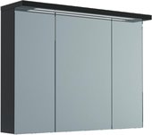 Шкаф зеркальный подвесной со светильником, 3 двери 90x23x73см Verona Viva VA604