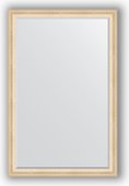 Зеркало Evoform Exclusive 1150x1750 с фацетом, в багетной раме 82мм, старый гипс BY 1312