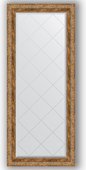 Зеркало Evoform Exclusive-G 650x1550 с гравировкой, в багетной раме 85мм, виньетка античная бронза BY 4144