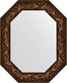 Зеркало Evoform Polygon 630x780 в багетной раме 99мм, византия бронза BY 7230