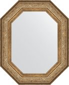Зеркало Evoform Polygon 650x800 в багетной раме 109мм, виньетка античная бронза BY 7250