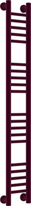 Полотенцесушитель водяной Сунержа Богема+ прямая 1200x150, пурпурный флок 58-0220-1215