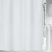 Штора для ванной Spirella Maya, 180x200см, текстиль, белый 1010560