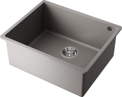 Кухонная мойка Omoikiri Bosen 54-U-GR, Tetogranit, leningrad grey 4993539