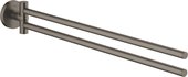 Держатель для полотенец Grohe Essentials поворотный, тёмный графит матовый 40371AL1