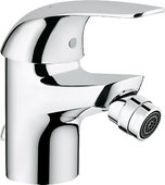 Смеситель однорычажный с цепочкой для биде, хром Grohe EUROECO 32738000
