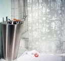 Штора для ванной Spirella Riff, 180x200см, полиэтилен, белый 1031544
