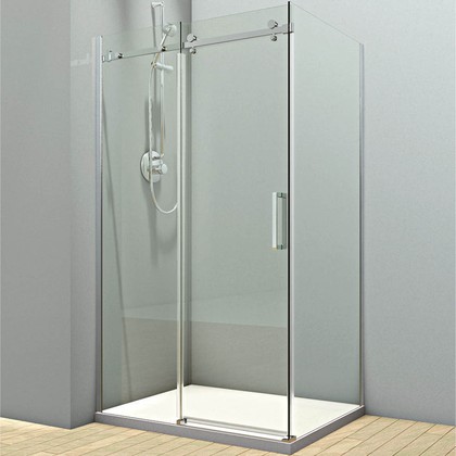 Душевой уголок Veconi Rovigo RV-074, 1400x1000, прозрачное стекло Easy Clean, хром RV074-140100-01-C4