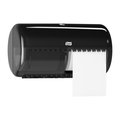Диспенсер Tork для туалетной бумаги, стандартные рулоны, двойной, чёрный 557008