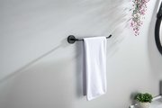 Полотенцедержатель Aquatek Бетта 301, чёрный матовый AQ4619MB