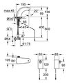 Смеситель для раковины электронный, хром Grohe PULSOMAT Surf 36140000