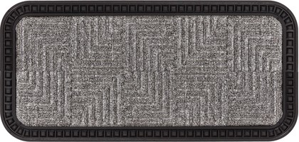 Коврик придверный Golze Border Star, 25x60, серые квадраты 485-19-42