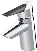 Смеситель для раковины Oras Optima, чёрный-хром 2710F