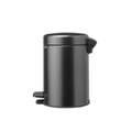Мусорный бак с педалью Brabantia NewIcon 3л, тёмно-серый 233449