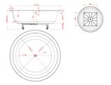 Ванна Astra-Form Олимп d180, круглая, акрил 01010026
