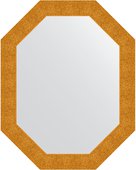 Зеркало Evoform Polygon 760x960 в багетной раме 90мм, чеканка золотая BY 7184