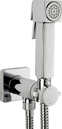 Гигиенический душ Bossini Cube Brass, с прогрессивным смесителем, хром E38001B.030