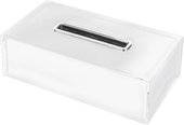 Диспенсер для салфеток Colombo Icy настольный, пластик, белый W4503.BI