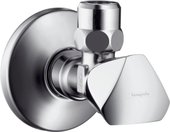 Угловой вентиль с рукояткой E, хром Hansgrohe 13902000