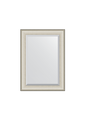Зеркало Evoform Exclusive 780x1080 с фацетом, в багетной раме 95мм, травлёное серебро BY 1296