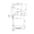 Смеситель Jacob Delafon Nateo на борт ванны, 1 отверстие, хром E71250-CP
