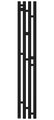 Полотенцесушитель электрический Сунержа Кантата 3.0 1200х159 левый, матовый чёрный 31-5846-1216
