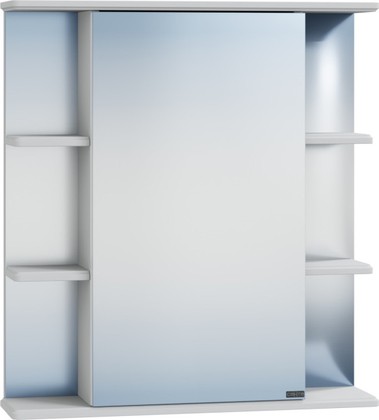 Зеркальный шкаф Санта Герда 650x700x175, без светильника, белый 101044