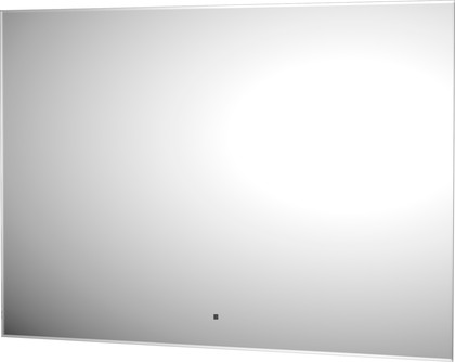 Зеркало с фацетом Defesto Glow 100x70, LED подсветка, ИК-выключатель, нейтральный белый свет DF 2509RH