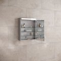 Зеркальный шкаф Keuco Royal E-One, 500x700x141мм, 1 дверца, с подсветкой, настенный 44304 171000