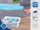 Чехол для гладильной доски Leifheit Thermo Reflect M, 125x40см, хлопок/мольтон 71606