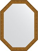 Зеркало Evoform Polygon 600x800 в багетной раме 56мм, виньетка состаренное золото BY 7023