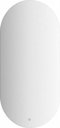 Зеркало Evoform Ledshine 60x120, с контурной подсветкой, тёплый белый свет, сенсорный выключатель BY 2698