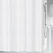 Штора для ванной Spirella Raya, 180x200см, текстиль, белый 1014418