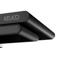 Полочка для душа Keuco Actis, 274x100, со встроенным стеклоочистителем, чёрный матовый 13559 370000