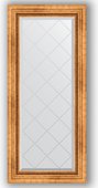 Зеркало Evoform Exclusive-G 560x1260 с гравировкой, в багетной раме 88мм, римское золото BY 4060