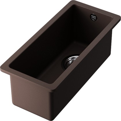 Кухонная мойка Omoikiri Bosen 20-U-DC, Tetogranit, тёмный шоколад 4993226